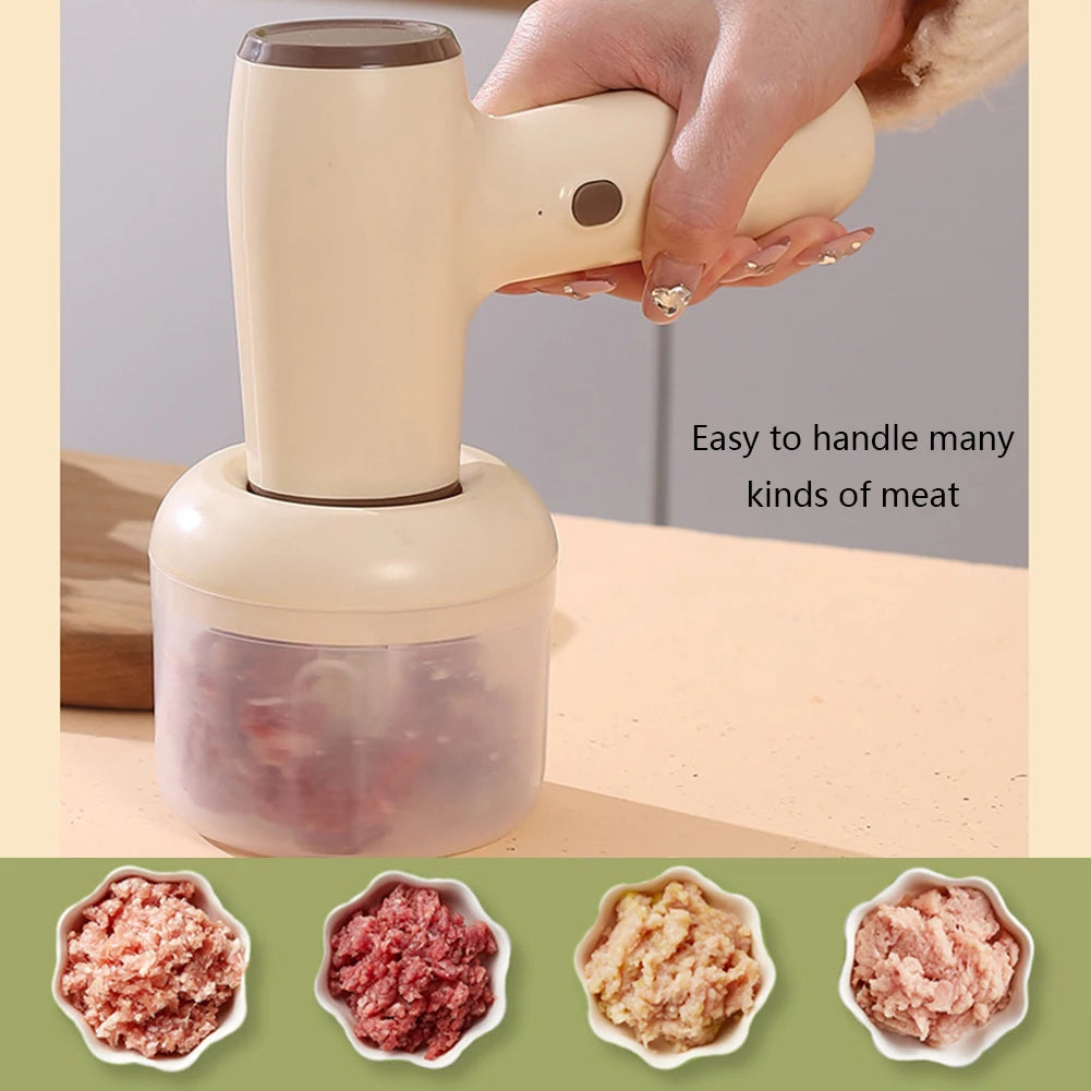 Handheld Multipurpose Vegetable and Meat Chopper