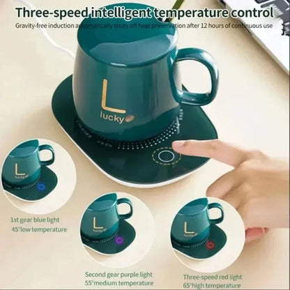 Temperature-Controlled Coffee Mug Warmer