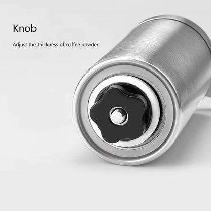Adjustable Manual Coffee Grinder for Home and Travel