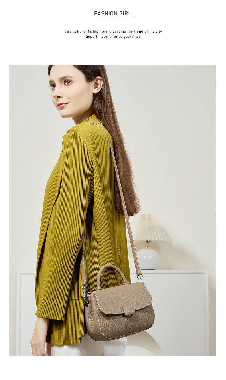 Premium genuine leather handbag for women