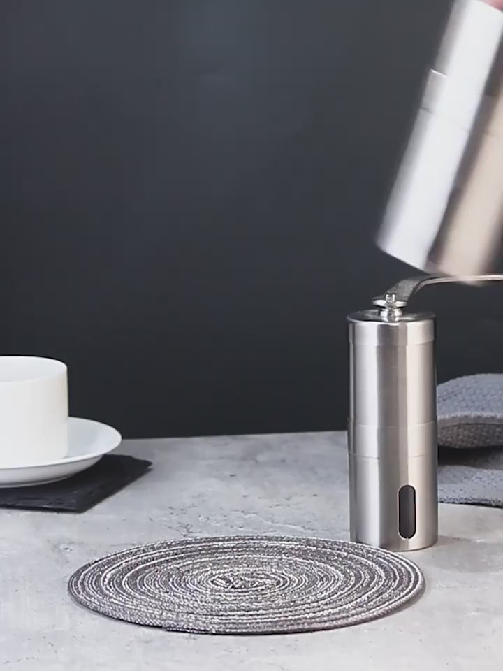 Portable Hand Crank Coffee Grinder
